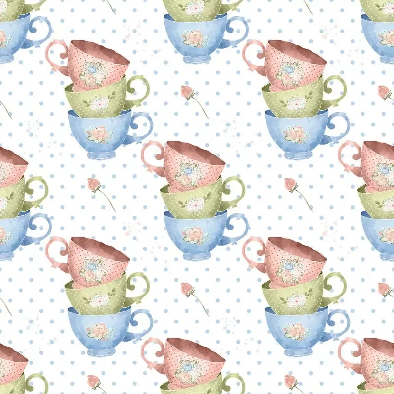 tea-time-cup-set-fabric-white Tea Time Cup Set Fabric – White