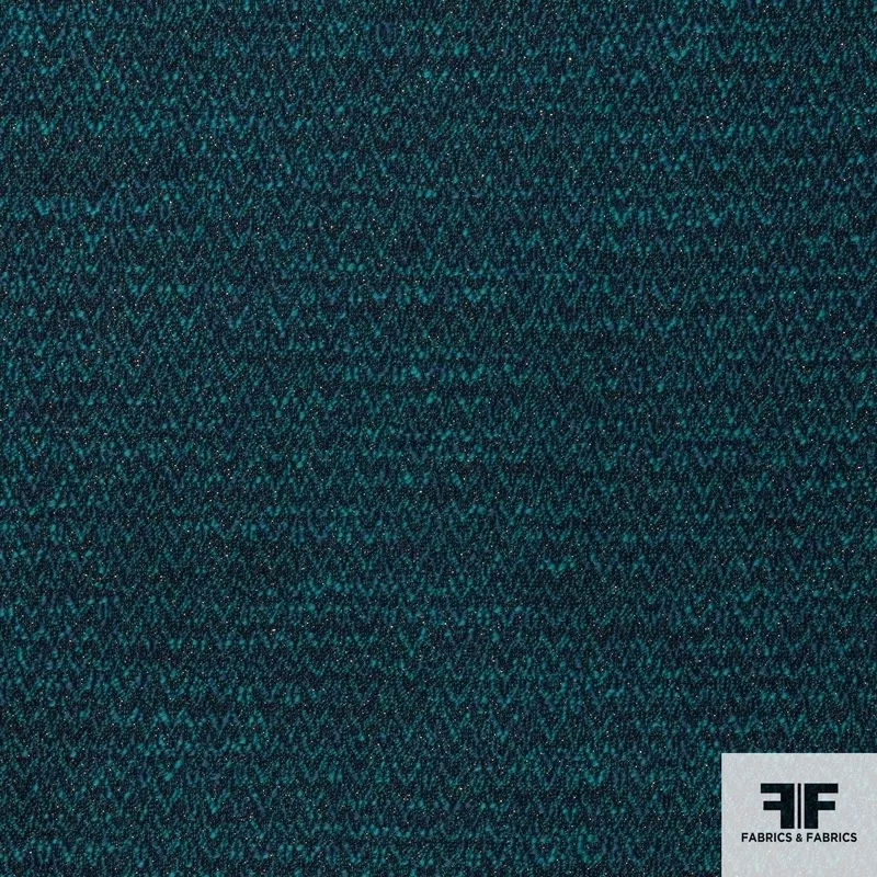 textured-cotton-blend-tweed-turquoise Textured Cotton Blend Tweed – Turquoise