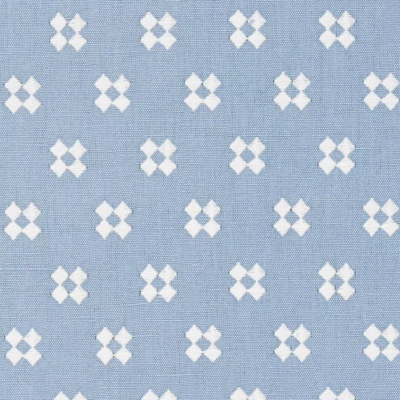 Thandie Embroidery | Ivory On Chambray