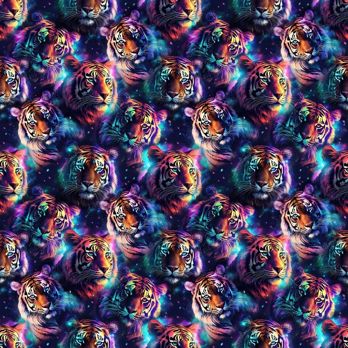 tigers-in-galaxy-fabric Tigers in The Galaxy Fabric