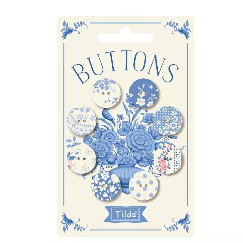 tilda-something-blue-buttons-400076 Tilda Something Blue Buttons 400076