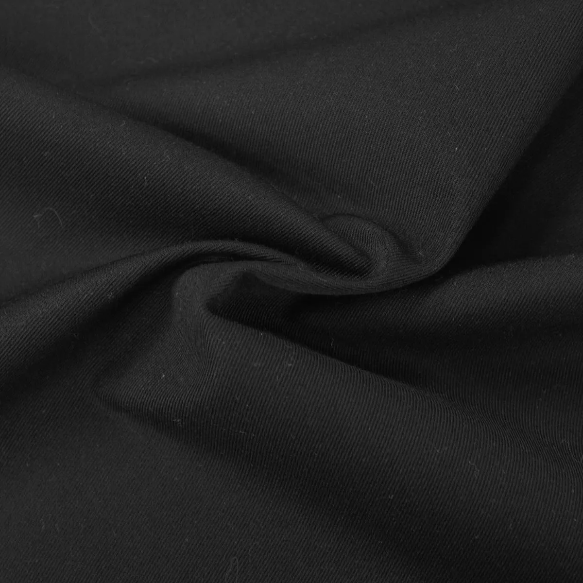 tim-black-wool-twill-fabric Tim Black Wool Twill Fabric