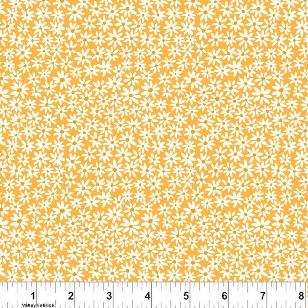 tiny-daisies-yellow-organic-by-maria-galybina Tiny Daisies Yellow Organic by Maria Galybina