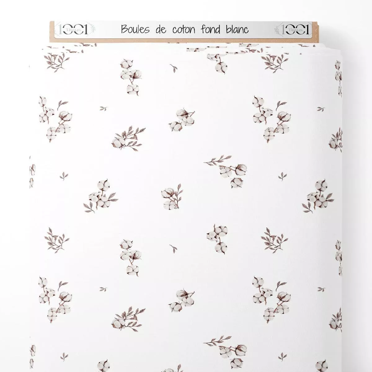 tissu-boules-de-coton-sur-fond-blanc Tissu – Boules de coton sur fond blanc