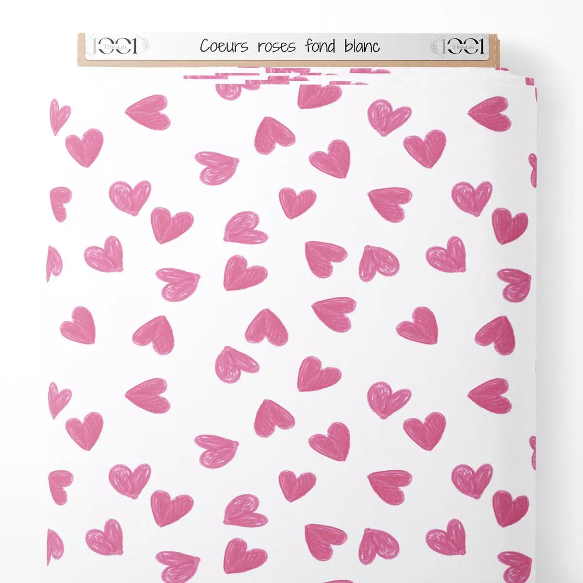 tissu-curs-roses-sur-fond-blanc Tissu – Curs roses sur fond blanc