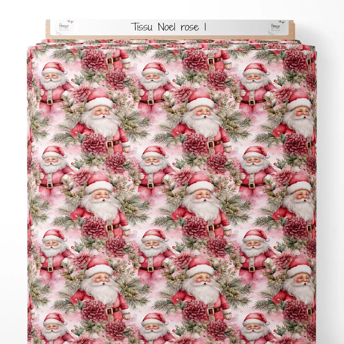 tissu-noel-rose-1 Tissu – Noel rose 1