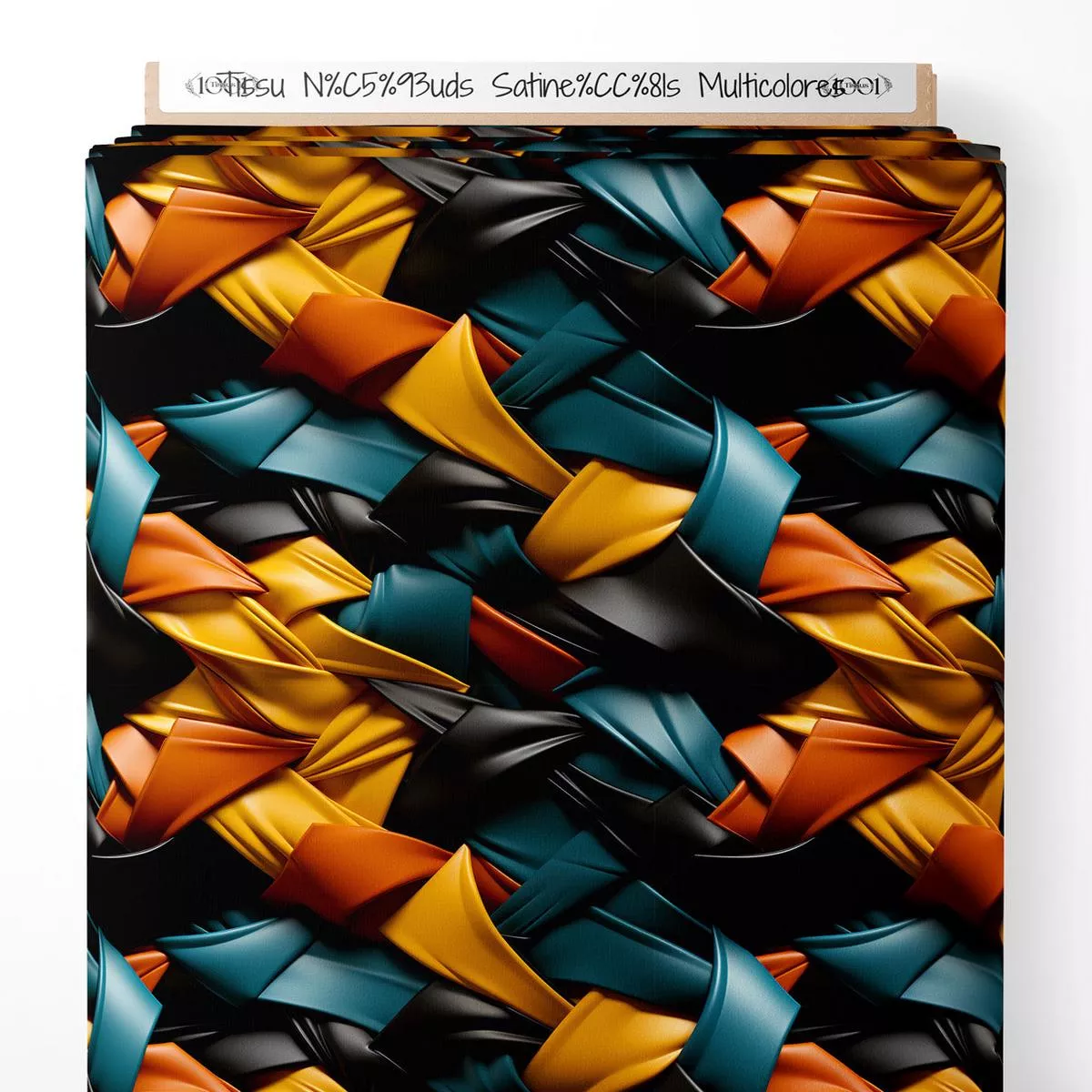 tissu-nuds-satines-multicolores Tissu – Nuds Satines Multicolores