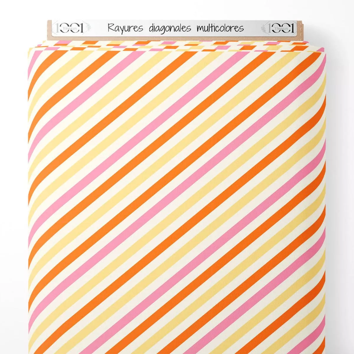 tissu-rayures-diagonales-multicolores Tissu – Rayures diagonales multicolores