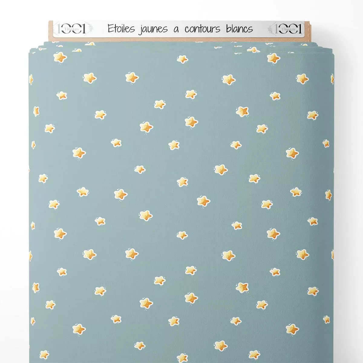 tissu-toiles-jaunescontours-blancs Tissu – toiles jaunescontours blancs