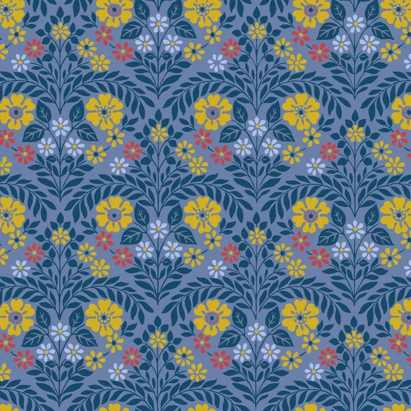 tivoli-on-faded-denim-fabric Tivoli on Faded Denim Fabric
