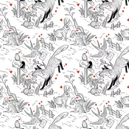 Toile - White