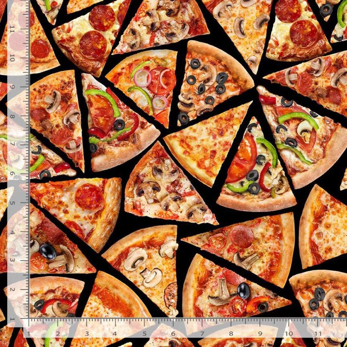 tossed-pizza-slices-black-by-tt-studio Tossed Pizza Slices Black by TT Studio