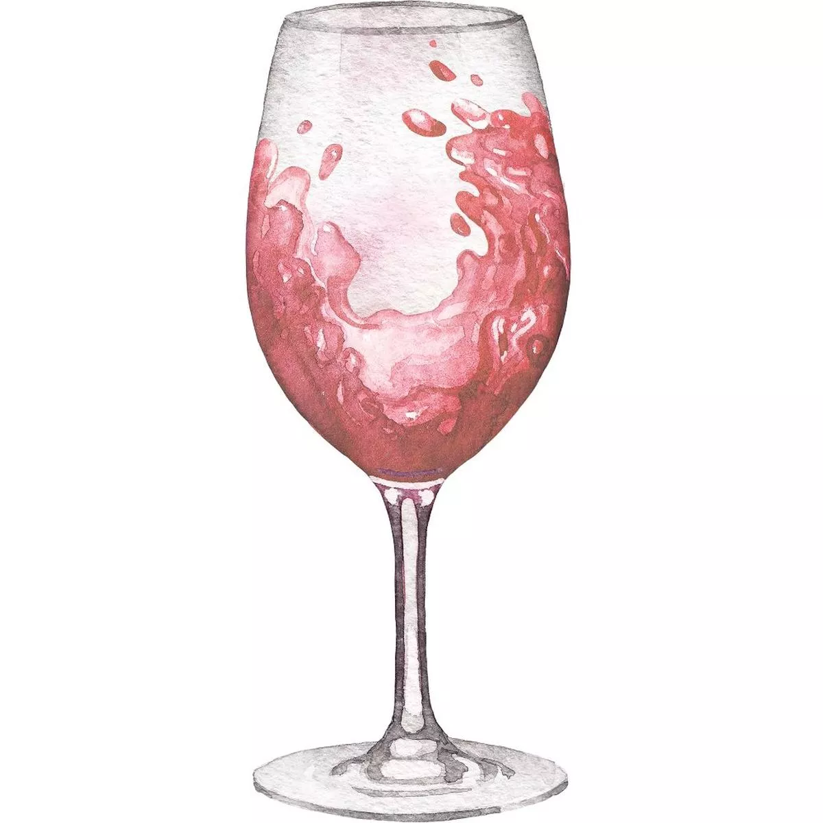 tossed-ros-wine-glass-fabric-panel-variation-2 Tossed Ros Wine Glass Fabric Panel – Variation 2