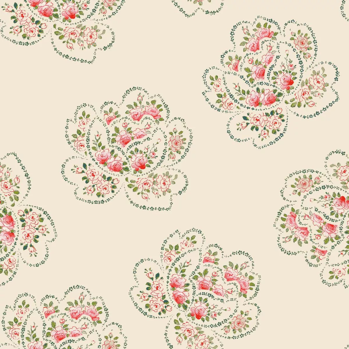 toulouse-on-greenery-fabric Toulouse on Greenery Fabric