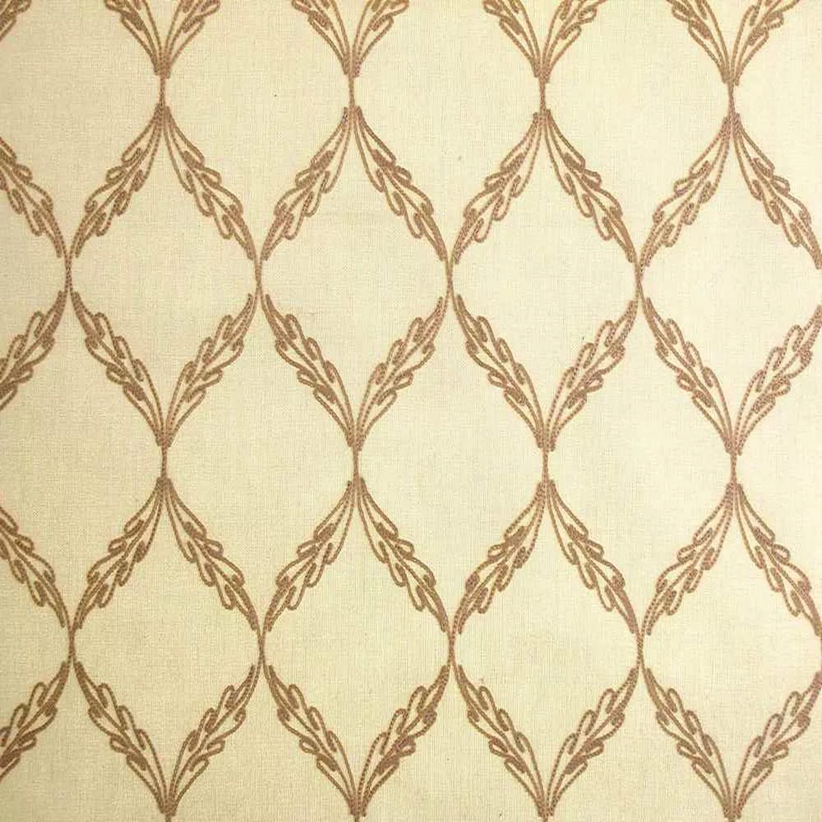 Trellis Almond Laura Kiran Fabric