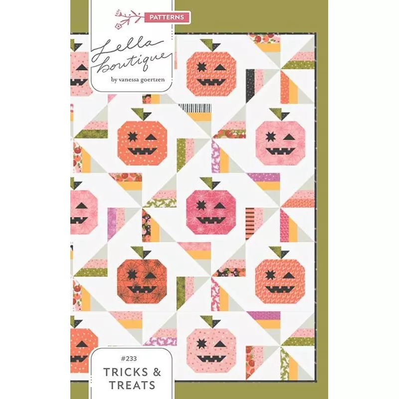 Tricks & Treats Quilt Pattern by Lella Boutique