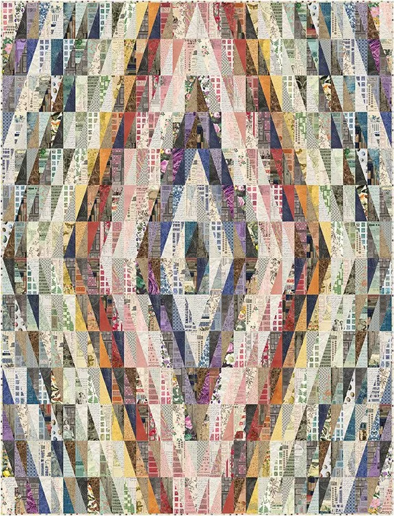 tripping-out-quilt-kit-64-x-84-featuring-tim-holtz Tripping Out Quilt Kit 64" x 84" featuring Tim Holtz