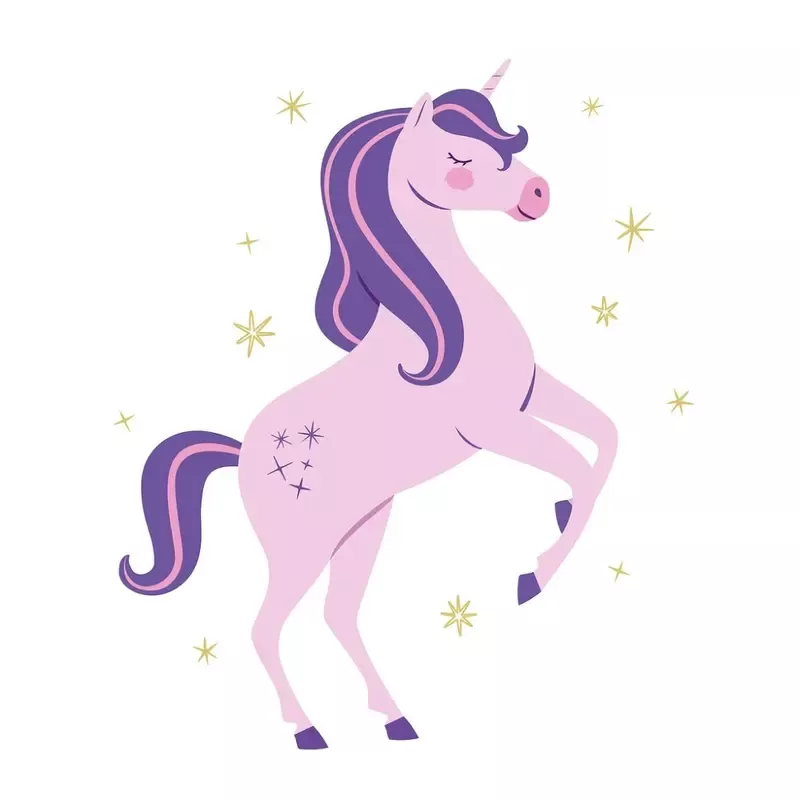 twinkling-unicorn-fabric-panel Twinkling Unicorn Fabric Panel