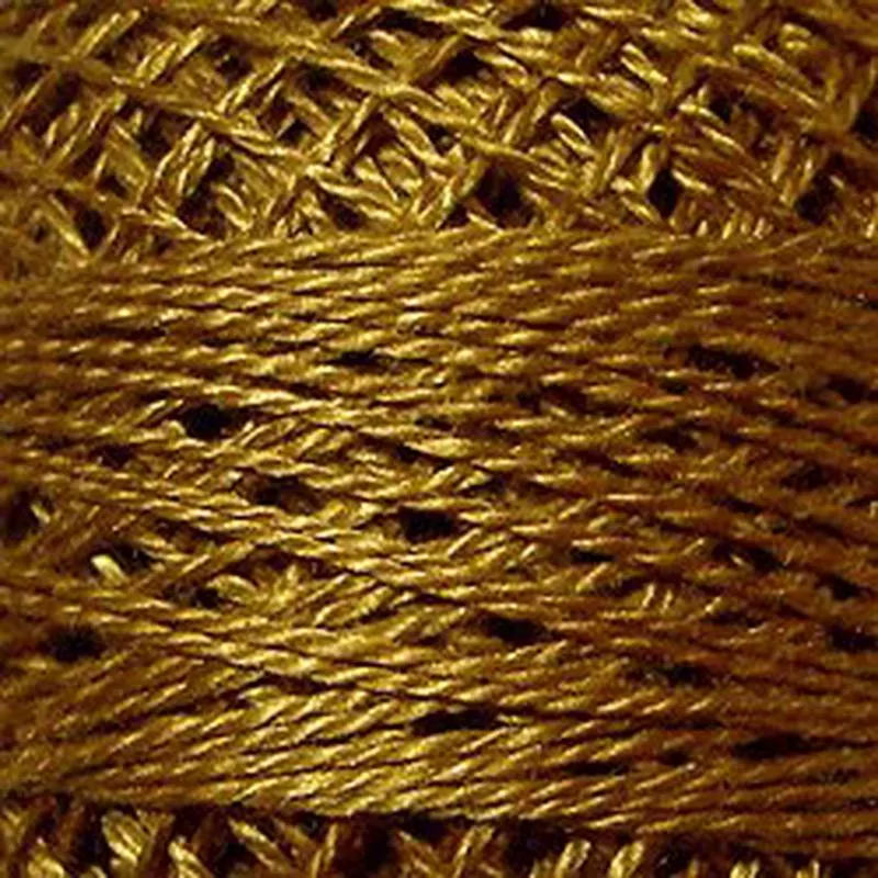 Valdani 5wt Solid #154 – Deep Antique Gold