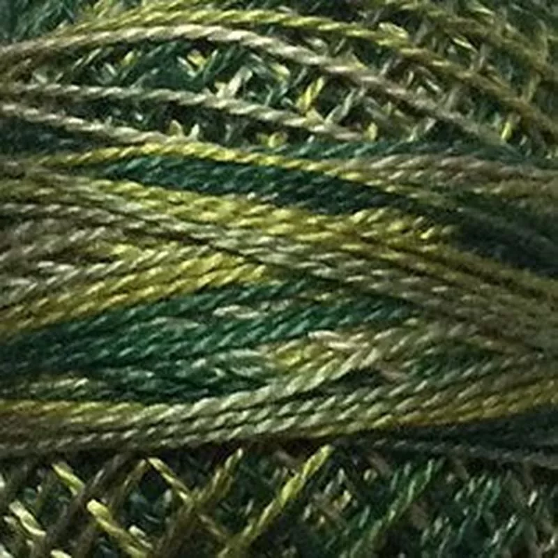 Valdani 8wt Variegated M19 – Olives