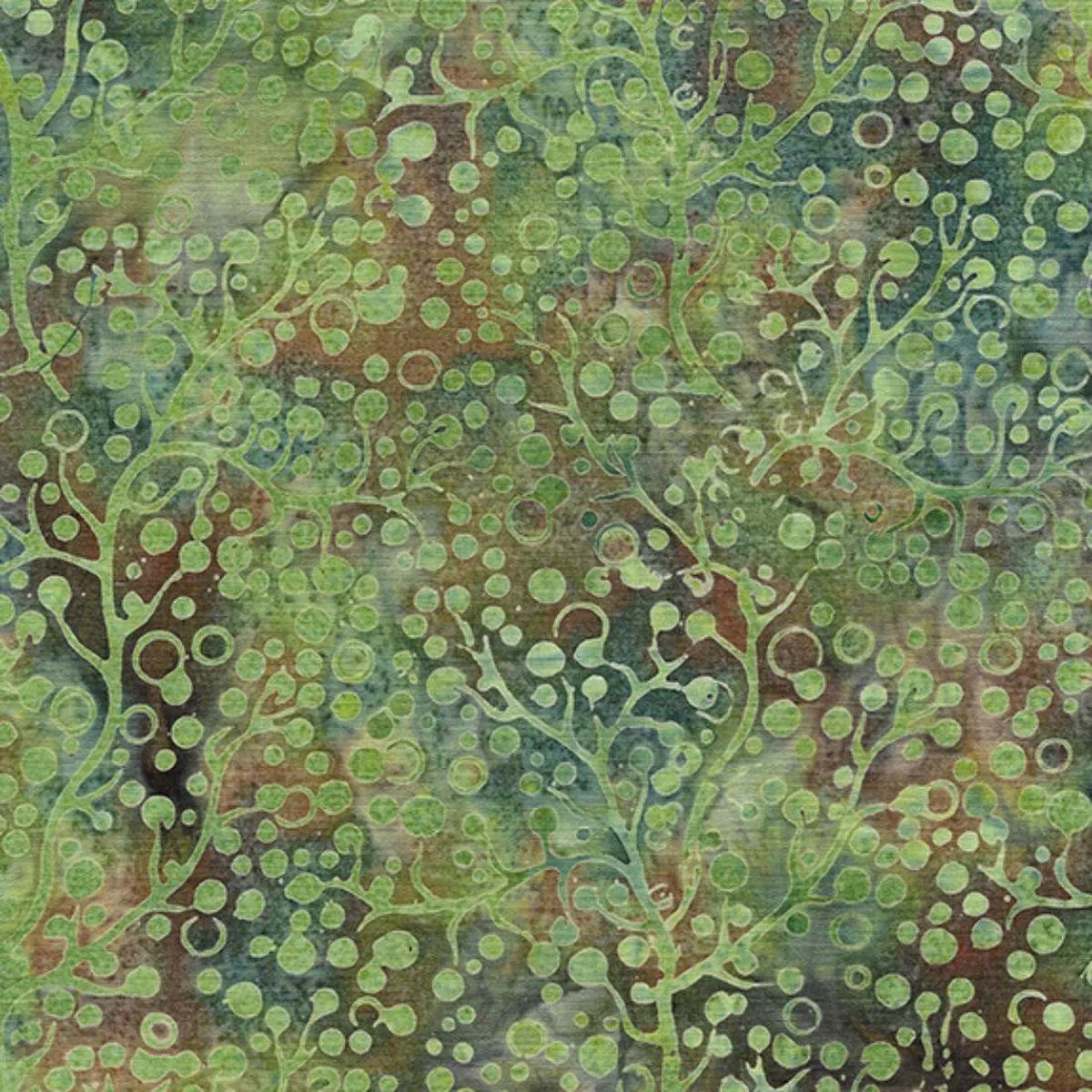 vine-dot-multi-green-brown-blue-by-kathy-engle Vine Dot Multi Green/Brown/Blue by Kathy Engle