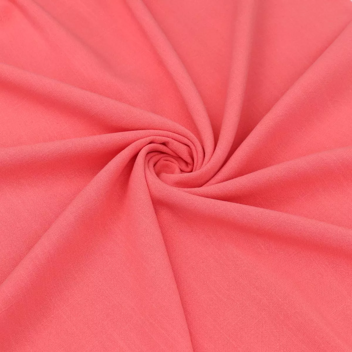 viscose-linen-slub-coral Viscose Linen Slub – Coral