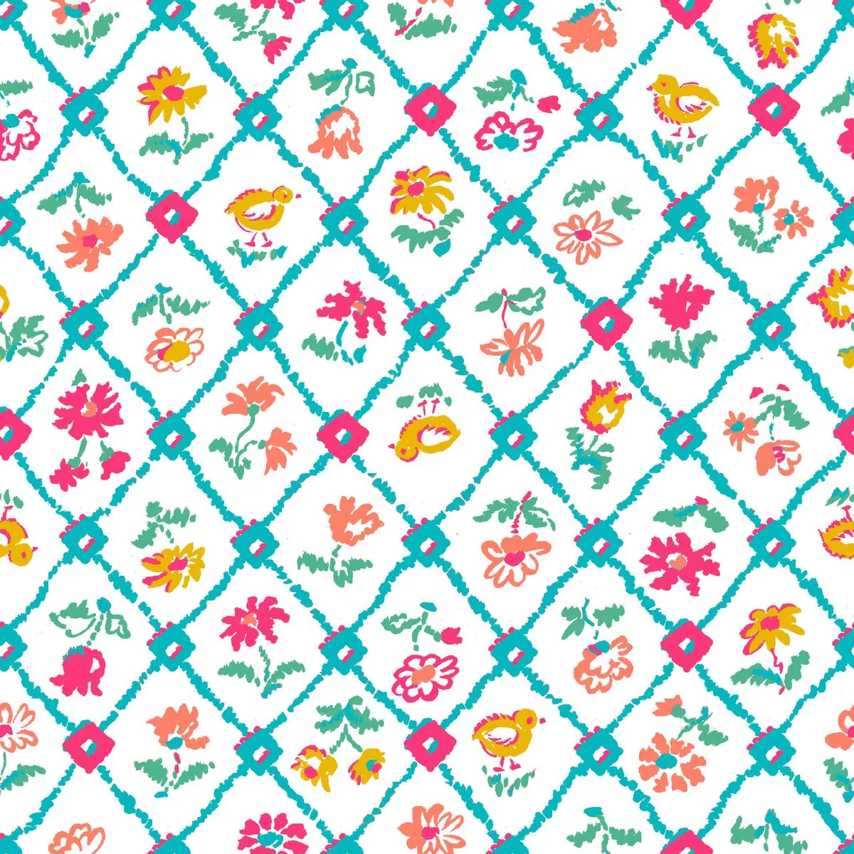 waddle-bloom-bold-floral-fabric Waddle & Bloom – Bold Floral Fabric