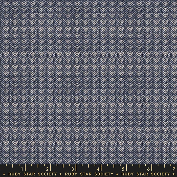 Warp Weft Wovens Navy RS4007 11