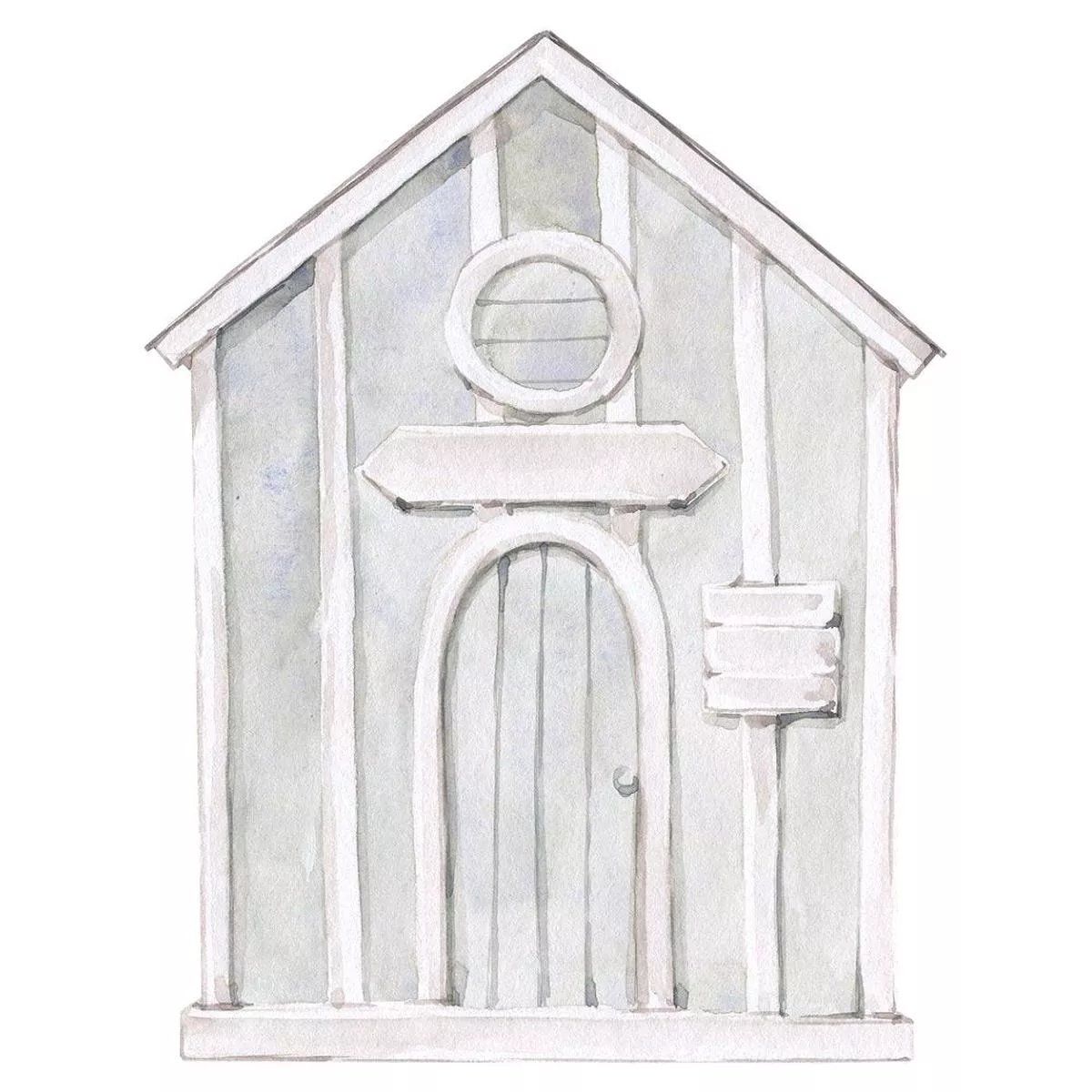 watercolor-barn-fabric-panel Watercolor Barn Fabric Panel