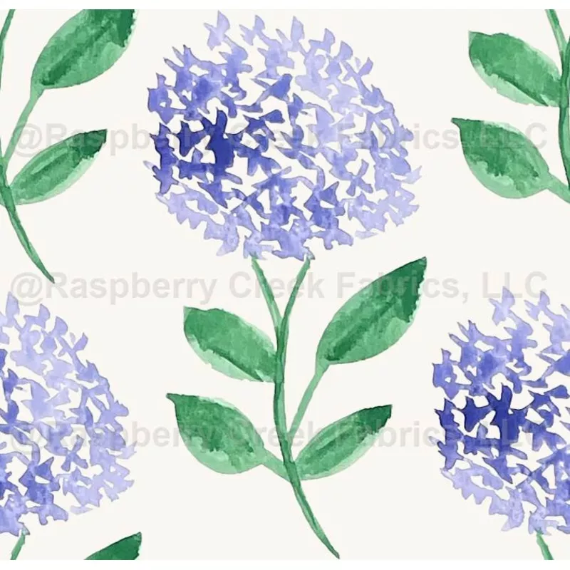 Watercolor Hydrangea Floral