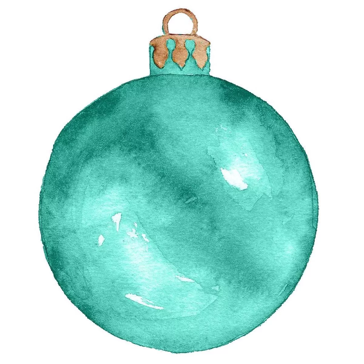 watercolor-ornament-fabric-panel-teal Watercolor Ornament Fabric Panel – Teal