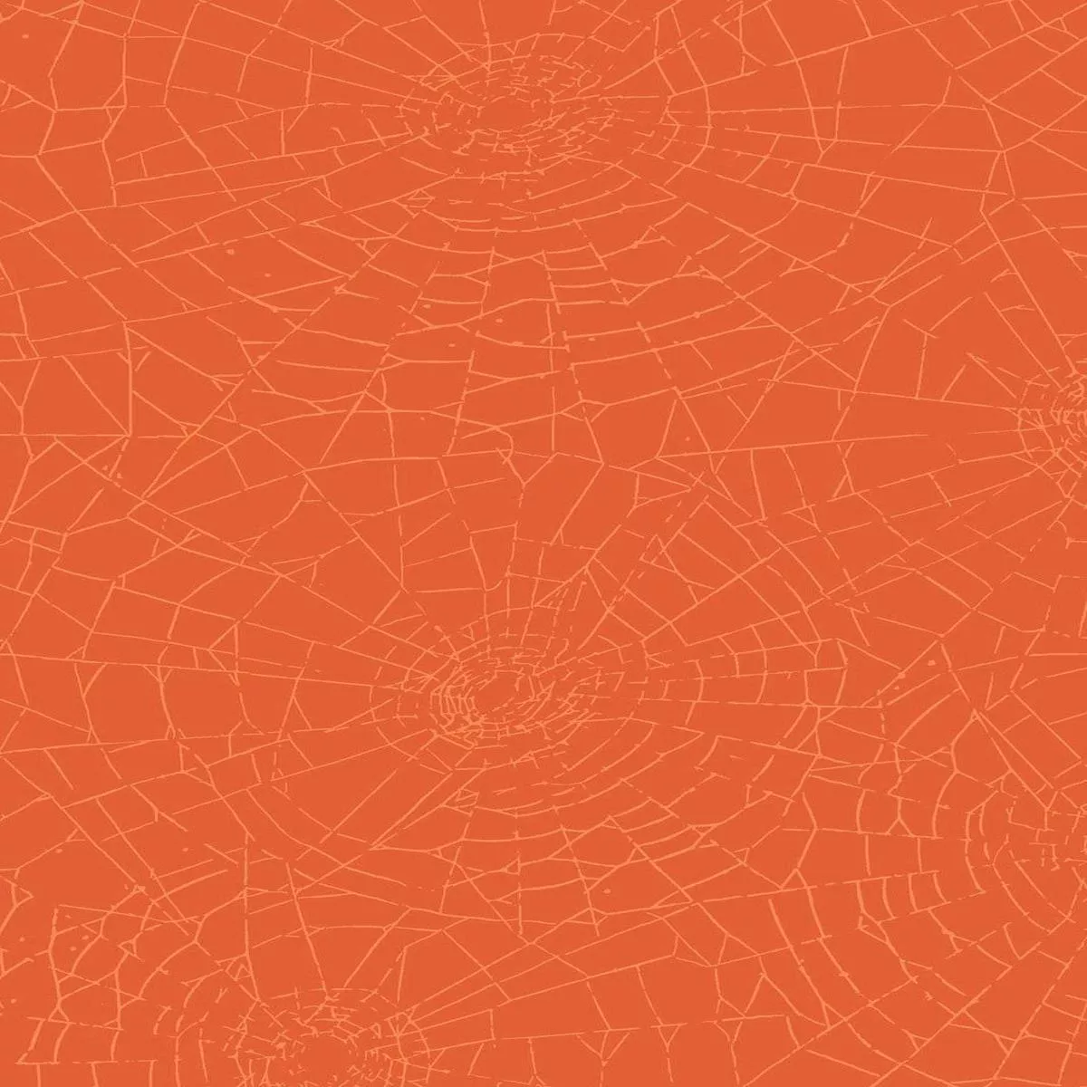 Web of Roses Spider Web Orange / Metallic