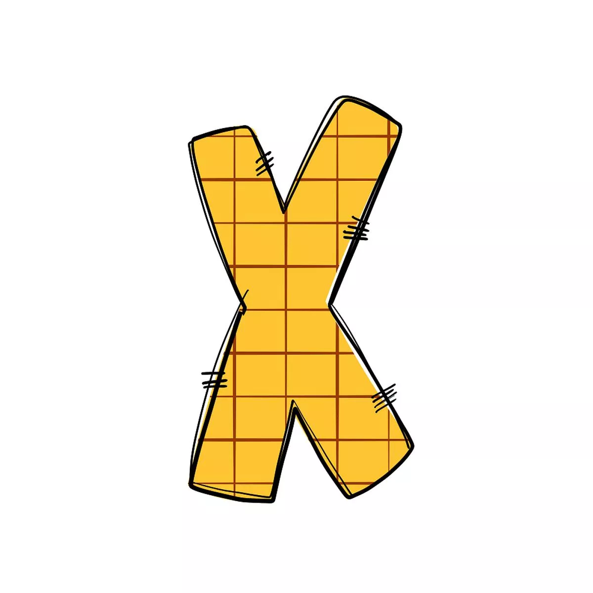 western-cowboy-x-plaid-fabric-panel Western Cowboy ”X” Plaid Fabric Panel