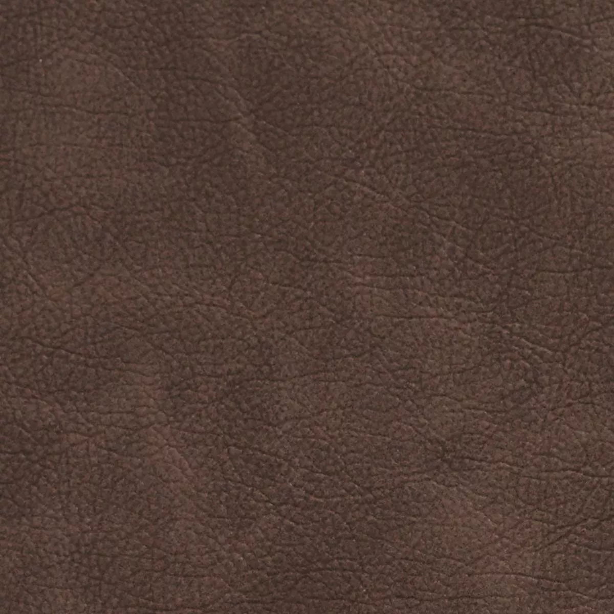Western Leather Look Chocolate Fabric