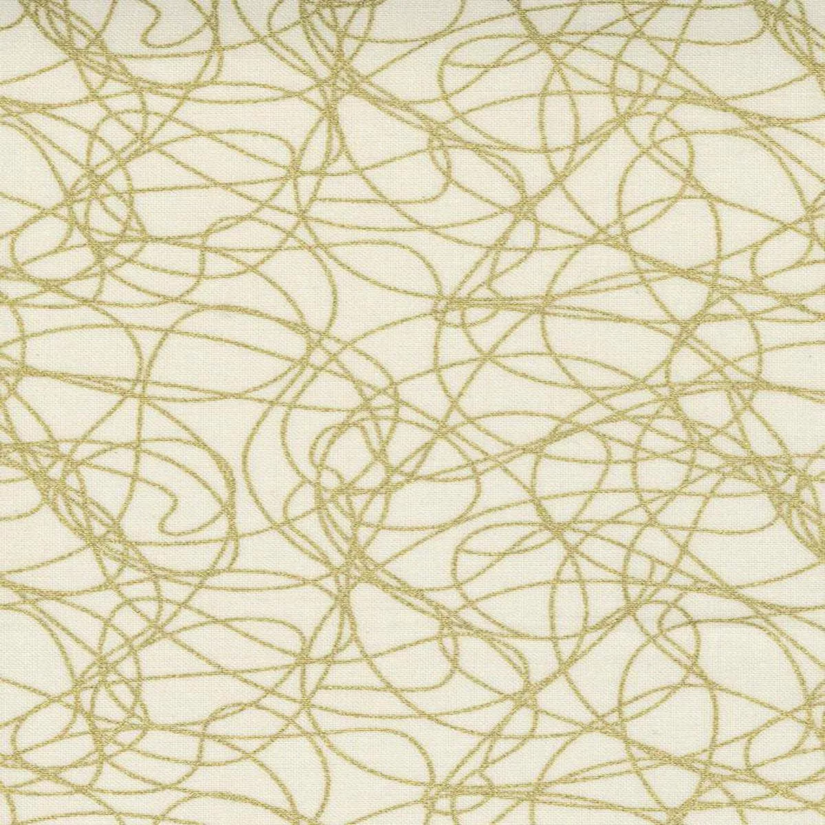 Whispers Metallic Tangles by Studio M for Moda Cream / Gold