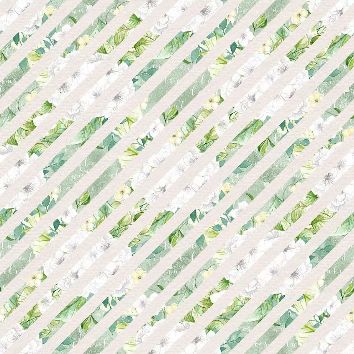 white-hydrangeas-bouquets-striped-fabric White Hydrangeas Bouquets Striped Fabric