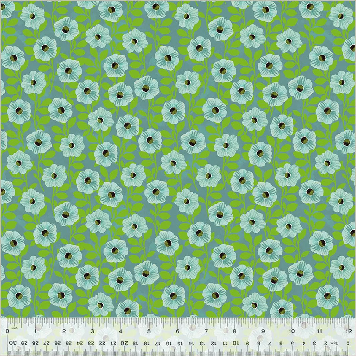 wild-meadow-climbing-floral-turquoise Wild Meadow, Climbing Floral, Turquoise