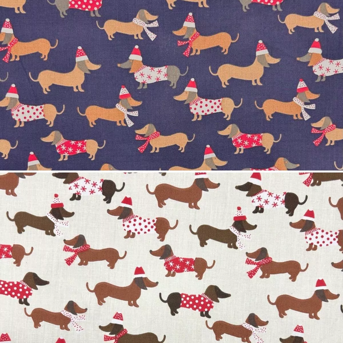 winter-dogs-polycotton-fabric Winter Dogs Polycotton Fabric