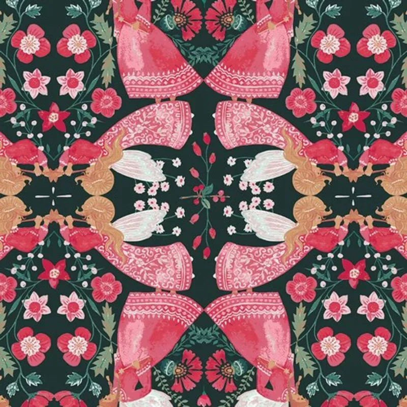Wintertale, Singing Carols, Art Gallery Fabrics