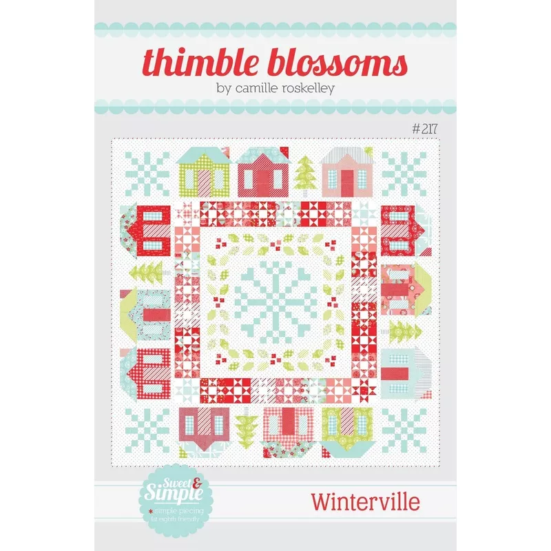 Wintervillequilt pattern by Thimble Blossoms TBL217