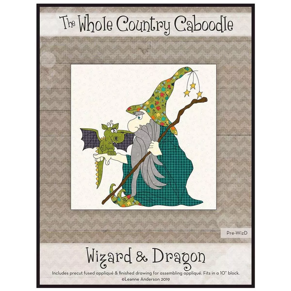wizard-dragon-precut-fused-applique-pack Wizard & Dragon Precut Fused Applique Pack