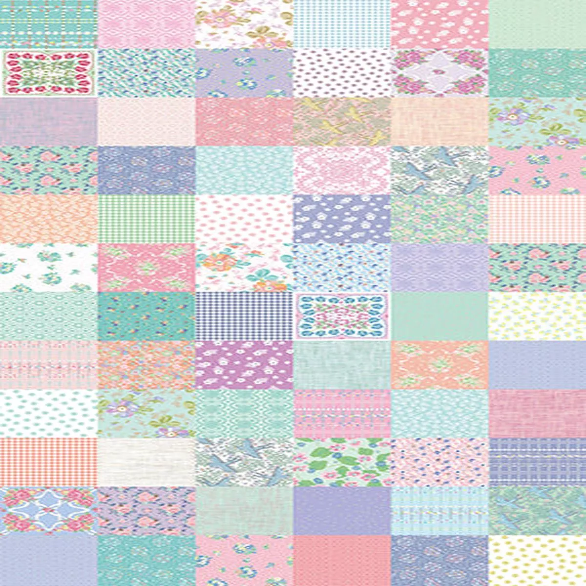wonderful-patchwork-wall-mural Wonderful Patchwork Wall Mural