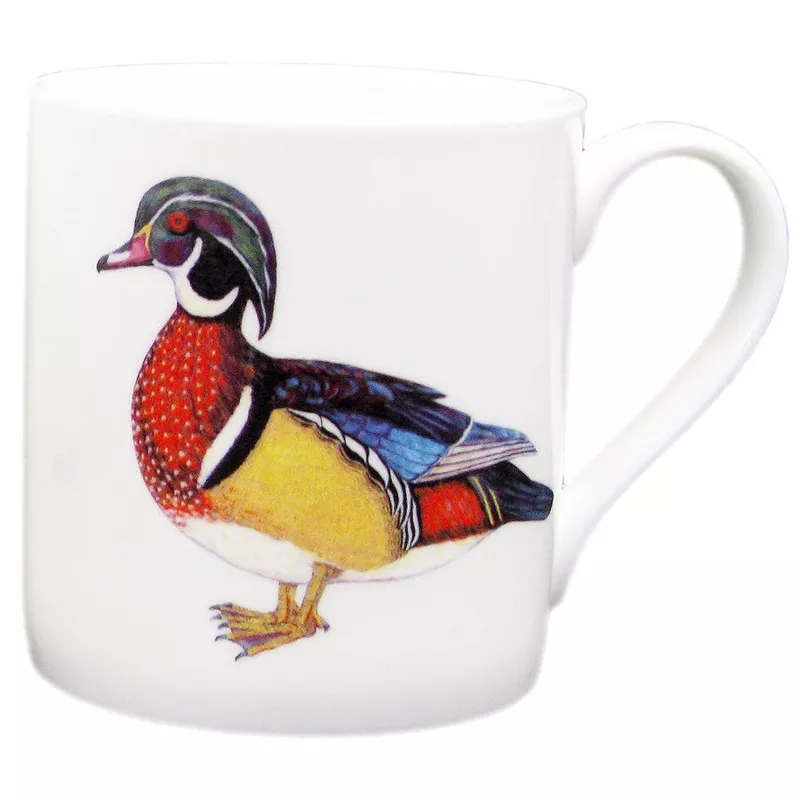 wood-duck-mug-side-plate-set Wood Duck Mug & Side Plate Set