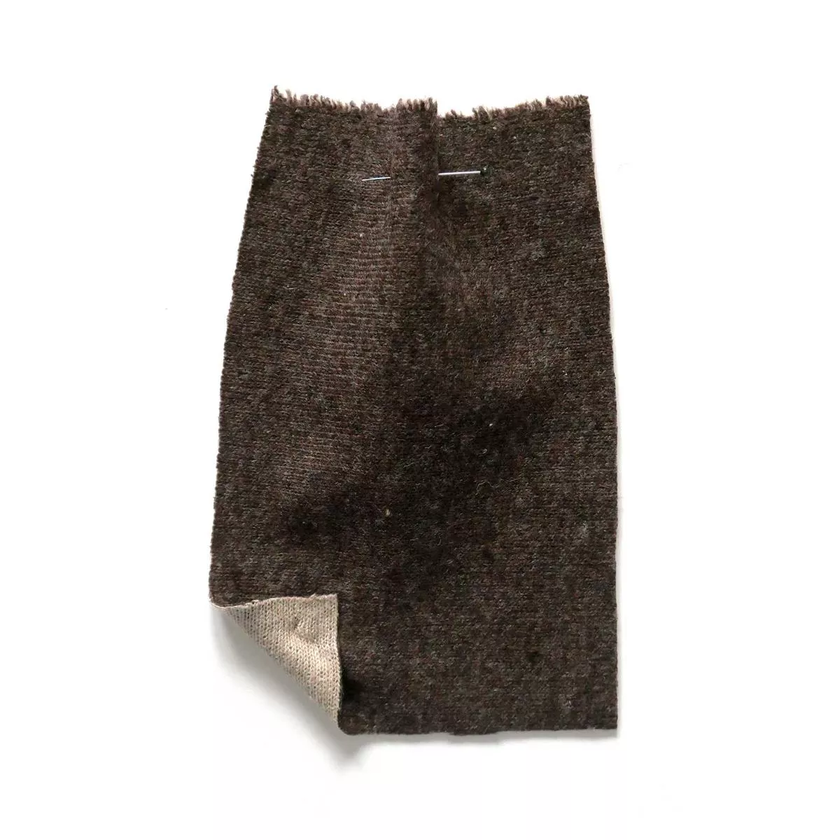 wool-cotton-double-knit-brown Wool & Cotton Double Knit Brown