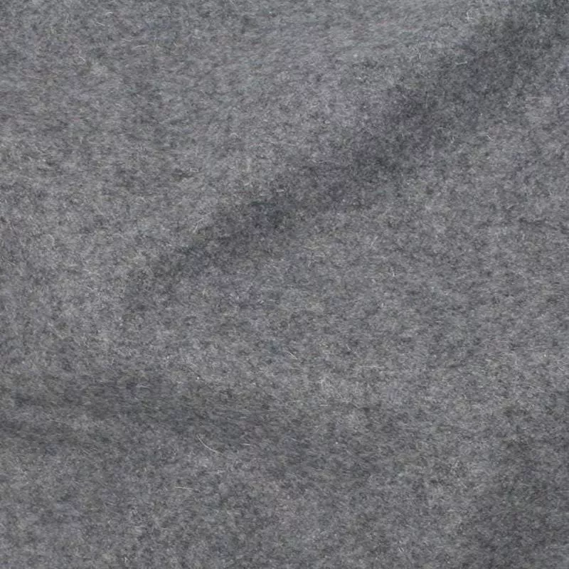 Wool Melton Medium Grey Mix