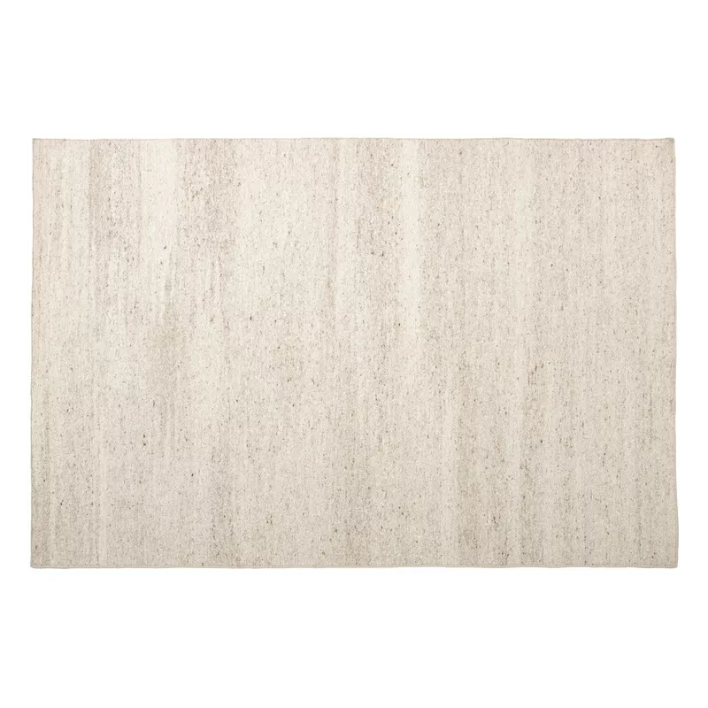 Wool Soumak Rug in cream – Custom – 6′ Wide