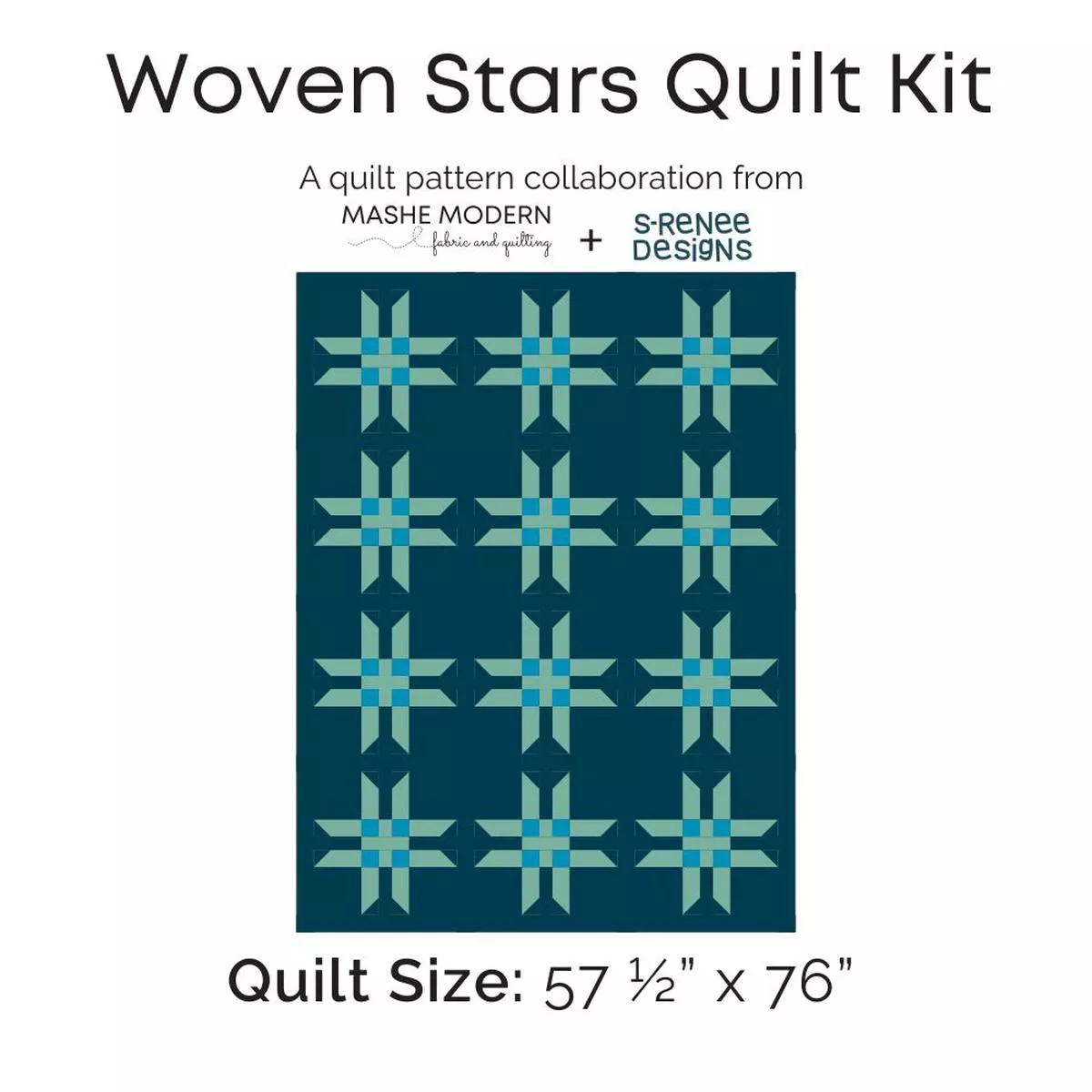 woven-stars-quilt-kit Woven Stars Quilt Kit