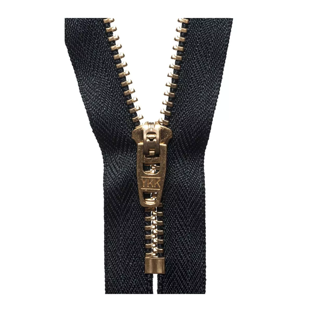ykk-jeans-zip-8-20cm-black-brass YKK Jeans Zip – 8″ / 20cm – Black Brass