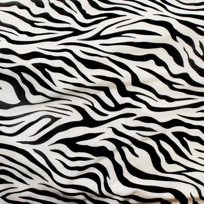 zebra-mesh-white-black Zebra Mesh White / Black