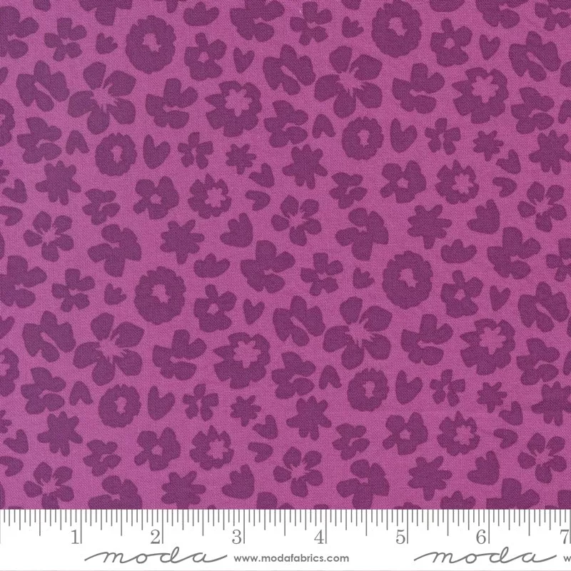 zinnia-cyclamen-night-garden-yardage-by-april-rosenthal-moda-fabrics Zinnia Cyclamen Night Garden Yardage by April Rosenthal for Moda Fabrics